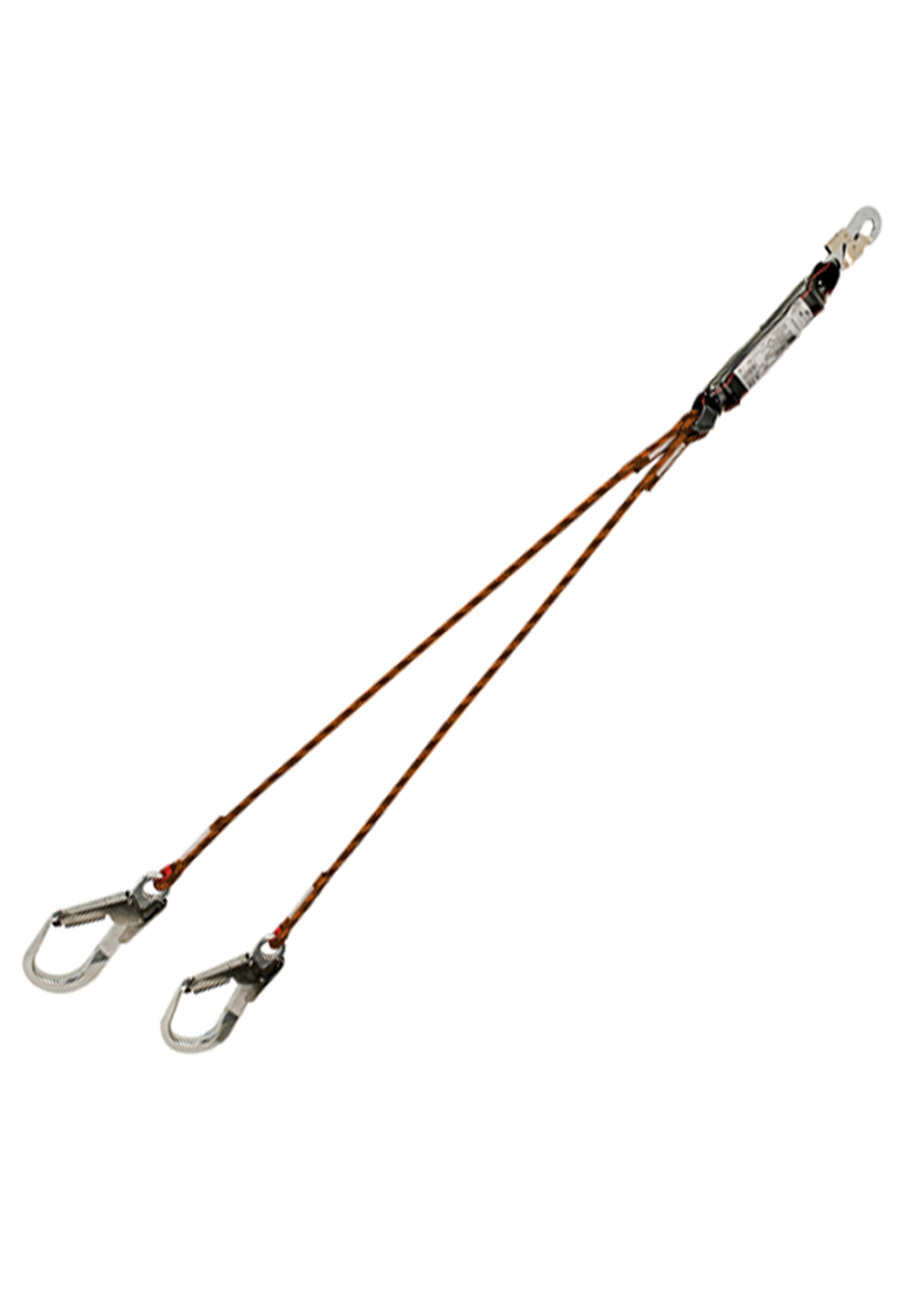 Longe corde double avec absorbeur