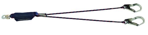 Doppeltes Rückhalteseil mit Auffang